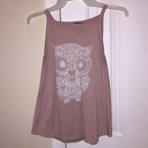 Owl tank top